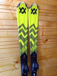 LYŽE VOLKL RACETIGER JR YELLOW 140CM --MODEL 2025--